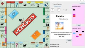 Java project :Monopoly game