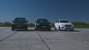 Audi Q7 2020 против BMW X7 и Volvo XC90 Тест драйв  сравнение