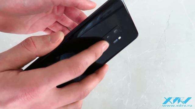 Сканер отпечатков в Samsung Galaxy S9+ (XDRV.RU) смотреть онлайн