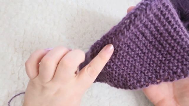 Как связать бактус спицами. Шарф спицами. Подробный мастер класс