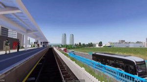 Метро Киева,поездка от "Лесной" до "Арсенальной" в сим.Transport Fever 2