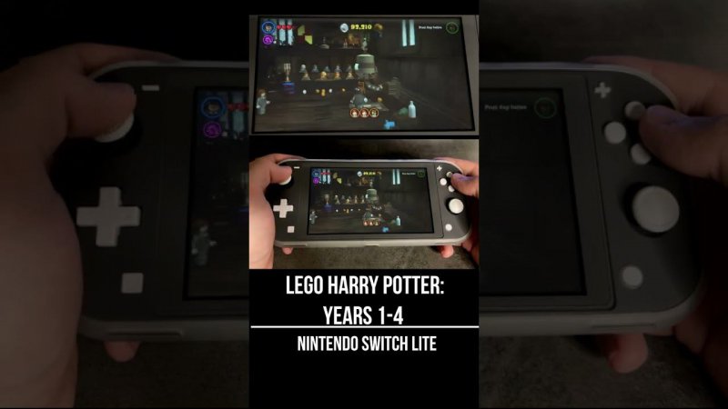 LEGO Harry Potter: Years 1-4 Nintendo Switch Lite Gameplay