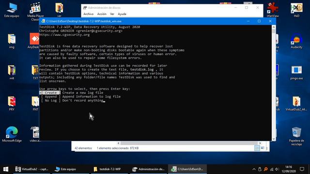 Recuperar Particiones Perdidas con TestDisk смотреть онлайн