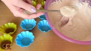 КЕКСИКИ БЕЗ САХАРА ИЗ ПОЛБЯНОЙ МУКИ!!!???