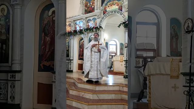 Проповедь на праздник Крещения Господня. 19.01.2023г. смотреть онлайн