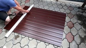 Собачья будка. Покраска, утепление, крыша