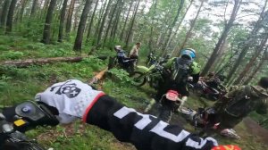 ПЕРВЫЙ ЭНДУРО ПРОХВАТ В ТОМСКЕ/ЛЕТО 2023/ВТОРОЙ РАЗ ЗА РУЛЕМ.