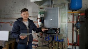 Настройка Italtherm City Class _ (06) Задержка повторного зажигания при запросе на отопление.