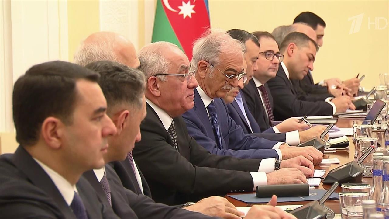 Михаил Мишустин в Баку провел переговоры с премьером Азербайджана Али Асадовым
