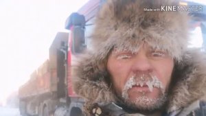 Тяжёлая работа у брата дальний рейс трасса Магадан Якутск зимник