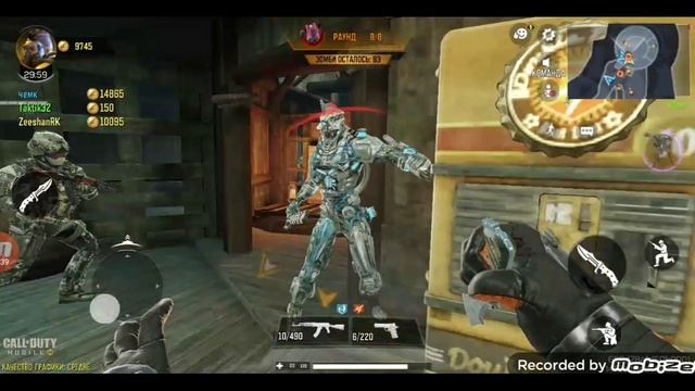 Call of Duty Mobile Зомби опакалипсис Zombi Land
