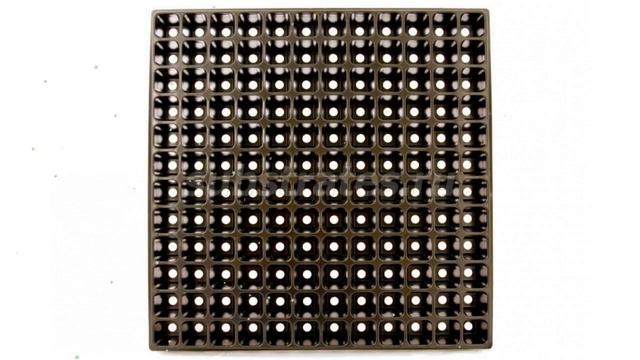 Кассета для рассады 400x400, 144 ячейки (Рассадный сервис) обзор РС0103 смотреть онлайн