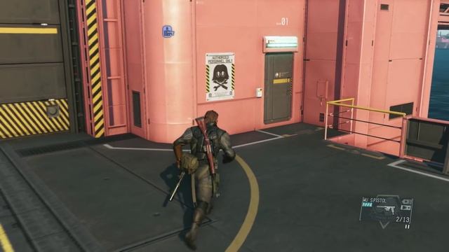 Metal Gear Solid V: The Phantom Pain Stealth Walkthrough - Mother Base Finding Huey | CenterStrain0