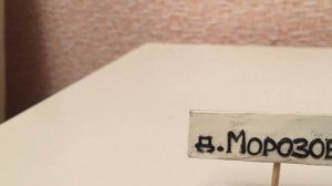 Деревня из пластилина Морозово
