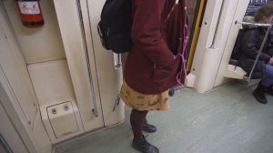 Russia, Moscow, 3X Metro ride from Добры́нинская to Белору́сская (Belorusskaya)