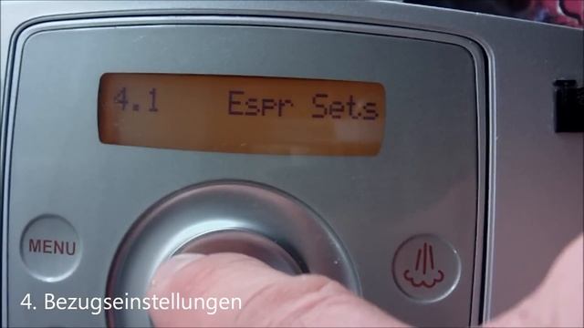 Saeco Talea Ring - Hidden service menu !! смотреть онлайн