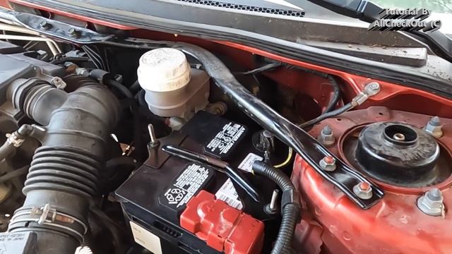 How to Replace The Car Battery Of The Mitsubishi Eclipse 2011 GS Sport?