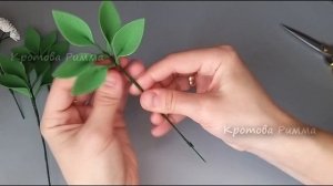 Букет из фоамирана, DIY Paper Flower BOUQUET, ideas Flover Bauquet making at Home, Flores de fomi.