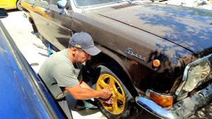 Покраска Дисков в Золотой Цвет!