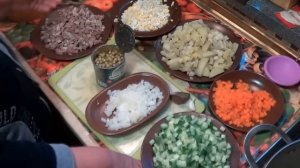 Салат Оливье С Мясом. Секрет Приготовления Салата