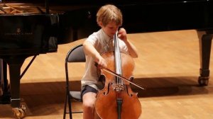 FAURÉ Форе Пробуждение 'Après un rêve' - Maxime GRIZARD - 1er prix de violoncelle 10-13 ans FLAME (e