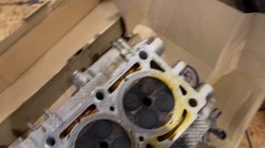 Калина 1.4L 16 клапанов,прогорел клапан???