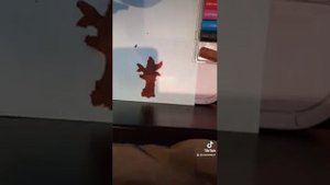 дерево осени из пластилина