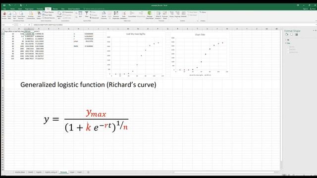 Non-linear regression using Solver (Excel) (enhanced 22/09/20) смотреть онлайн