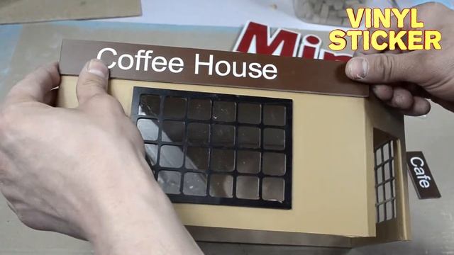 [DIY cafe] How to make a mini cafe. Строим мини кафе смотреть онлайн