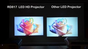 RD-817 Video Projector, 3500 lumens & 720p | multimedia home theater projector
