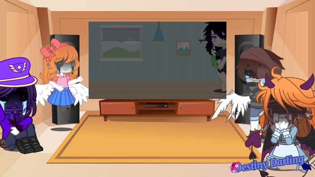 CanonAU! Aftons react to William | Angst | FNAF | Gacha Club смотреть онлайн