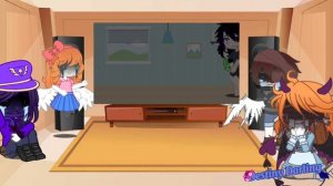 CanonAU! Aftons react to William | Angst | FNAF | Gacha Club