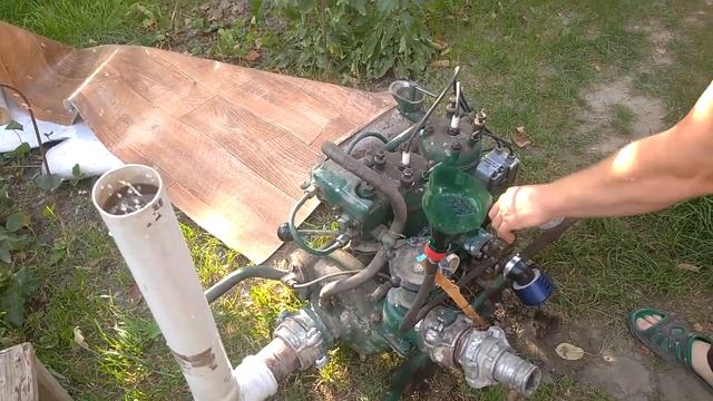 МП-800 Б. Что сделали. Как легко и просто завести. Работа помпы. смотреть онлайн