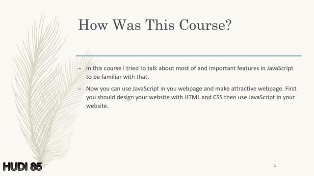 9 Best JavaScript Training, Free Java Course, Conclusion