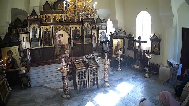 31.05.23Попразднство Вознесения.Мч.Феодота Анкирского и мцц.семи дев.Мчч.Петра,Дионисия и иже с ним смотреть онлайн