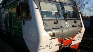 ЭД4М-0463 ЦППК Перекраска Наше Подмосковье На станции Кунцево