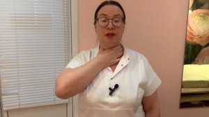 Упражнение для правильного положения шеи
