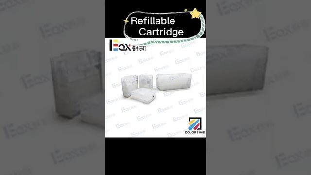 Refillable cartridge +200 times  cartridge chip resetter+ink box resetter+ink