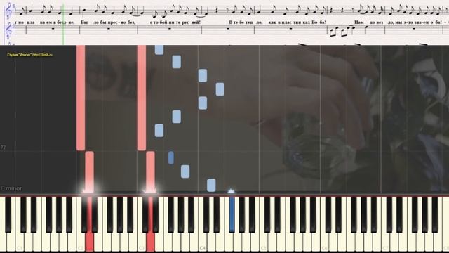 Романс (Без тебя жизни нет...) - гр. "Пицца" (Ноты и Видеоурок для фортепиано) (piano cover) смотреть онлайн
