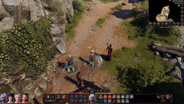 Baldur's Gate 3 Patch 4 Drow Druid Walkthrough - EP04 - Refugees From Elturel Part 1