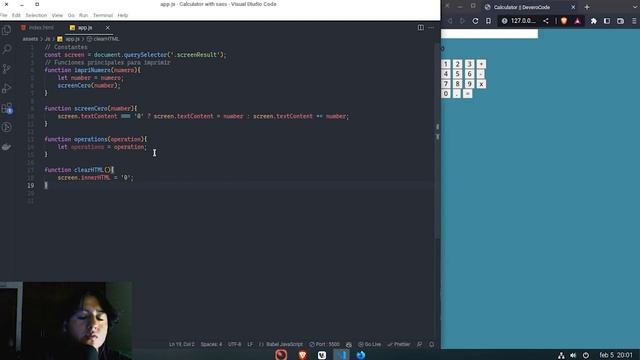 FRONT-END EN UN AÑO || CALCULADORA BASICA CON GULP Y SASS смотреть онлайн