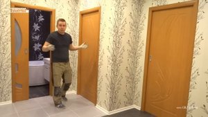 Установка Дверей Купе в Тонких Стенах с Автозакрытием. Межкомнатные двери купе.