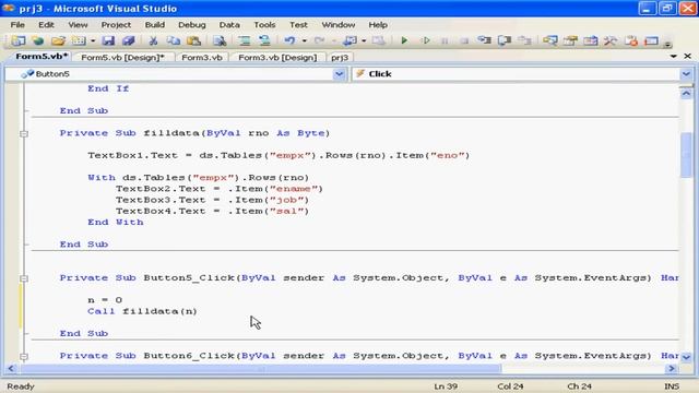VB.Net Forms in Telugu-Database Transactions using Oracle & OLEDB DataAdapter-Lesson-23 смотреть онлайн