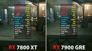 RX 7800 XT vs RX 7900 GRE - Test in 8 Games | 1440p