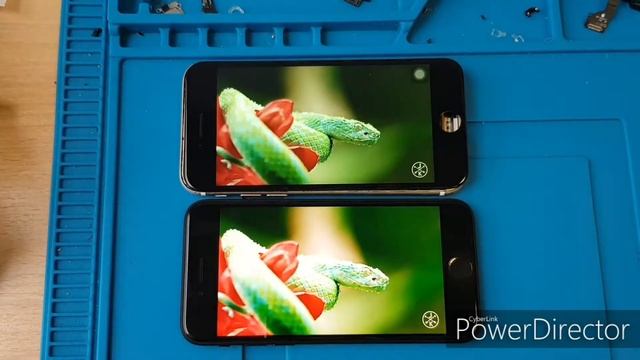 Genuine apple screen VS non original copy screen смотреть онлайн