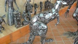 Народное творчество. Поделки из металлолома