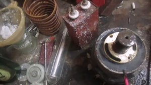 вращение электрической дуги в магнитном поле