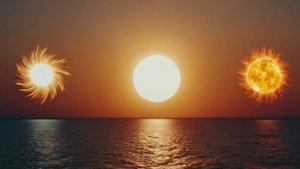 Три цвета солнца