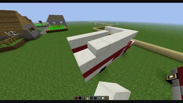 Как построить Скорую Помощь в Minecraft смотреть онлайн