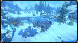 Регион "МЕН" Прохождение на сложном режиме. SnowRunner №1